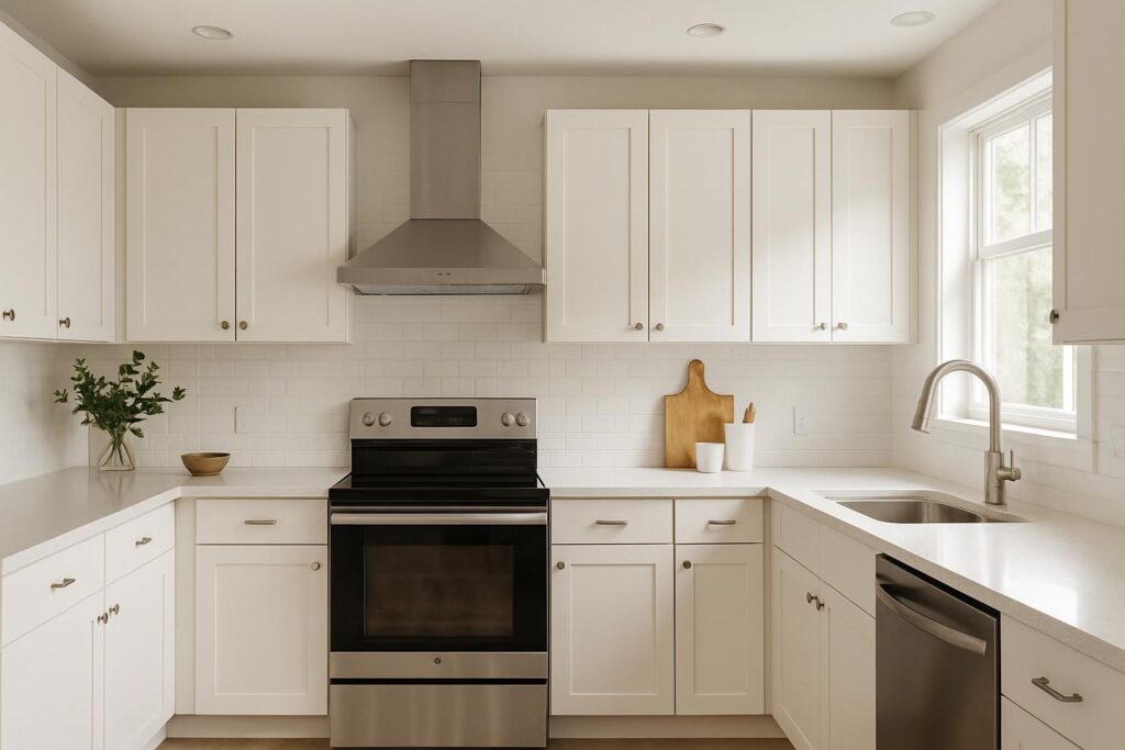spotless kitchen