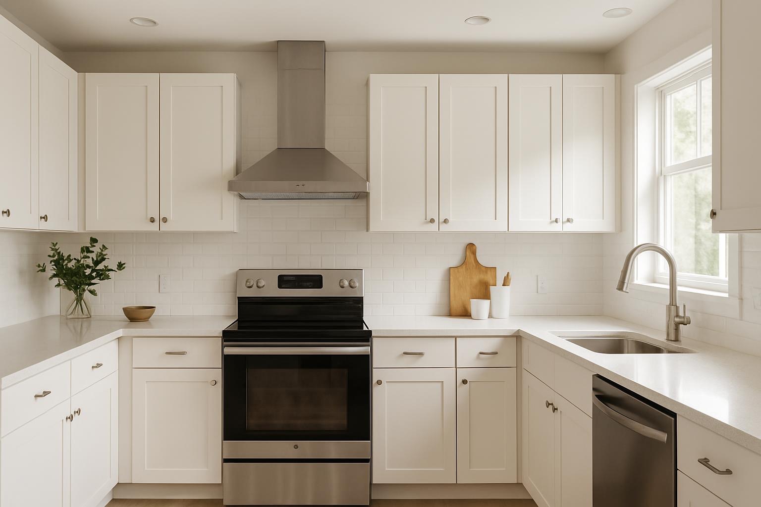 spotless kitchen